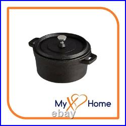 0.3 Qt Round Cast Iron withHandles & Wooden Base (6 Casseroles) by MyXOHome