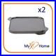 10 1/2 x 10 1/2 Pre-Seasoned Reversible Cast Iron Griddle & Grill (2 Grills)