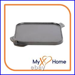 10 1/2 x 10 1/2 Pre-Seasoned Reversible Cast Iron Griddle & Grill (2 Grills)