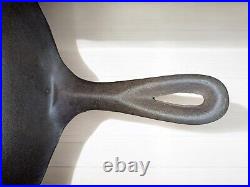 #10 3-Notch Lodge Cast Iron Skillet 1955-1965 Vintage