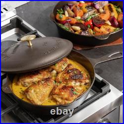 10.5 Pre-Seasoned Lightweight Cast Iron Skillet USA Made Frying Pan 10.5 Pre-Seasoned Lightweight Cast Iron Skillet USA Made Frying Pan