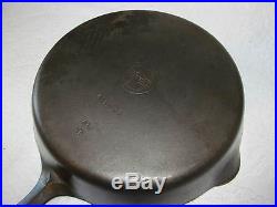 #10 Griswold pan small logo cast iron skillet, manufactured between 1940 and 1