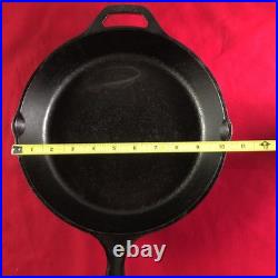 10 Inch Lodge Statue of Liberty Cast Iron Frying Pan Skillet Very Rare 10