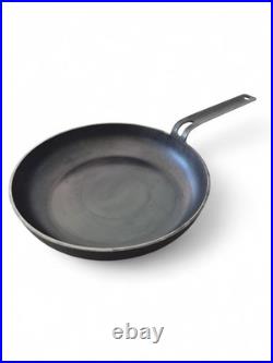 10 Iron Skillet Handmade Solid Iron Frying Pan, Camping, BBQ