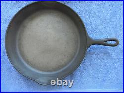 #11 GRISWOLD, cast iron skillet, Slant ERIE, pn 717, EX, Cond, NR