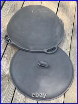 12L Cast Iron Cauldron Kazan WOK with Lid