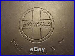 #13 Griswold Cast Iron Skillet, 720, Slant logo