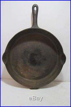 #13 Griswold Cast Iron Skillet Antique Home Cabin Kitchen Cooking Farm Erie PA