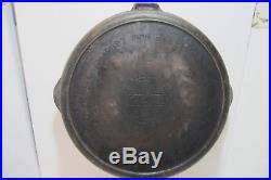 #13 Griswold Cast Iron Skillet Antique Home Cabin Kitchen Cooking Farm Erie PA