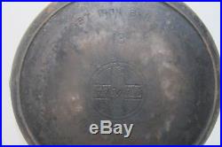 #13 Griswold Cast Iron Skillet Antique Home Cabin Kitchen Cooking Farm Erie PA