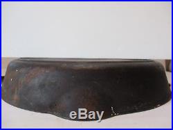 #13 Griswold Cast Iron Skillet Antique Home Cabin Kitchen Cooking Farm Erie PA