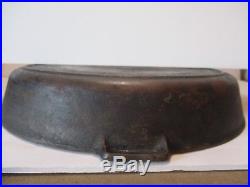 #13 Griswold Cast Iron Skillet Antique Home Cabin Kitchen Cooking Farm Erie PA