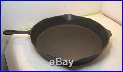 13 Inch Block Logo Griswold Cast Iron Skillet Pan Erie Pa No 720 Heat Ring