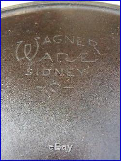 #14 Wagner Ware Cast Iron Skillet Sidney # 1064