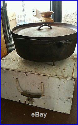 #16 Lodge Camp Cast Iron Dutch Oven