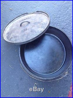 #16 Lodge Camp Dutch Oven Vintage Cast IronDiscontinuedcampingcooking