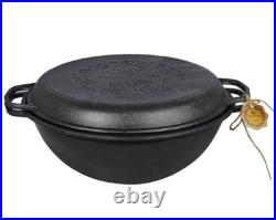 18 L Maysternya Cast Iron Kazan Cauldron Pilaf Lagman Kazan