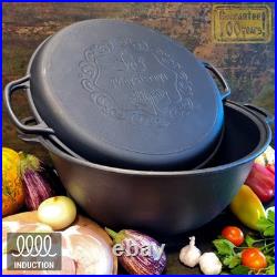 18 L Maysternya Cast Iron Kazan Cauldron Pilaf Lagman Kazan