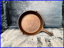 1800's Gate Mark No. 8 Cast Iron Skillet with Fancy Handle