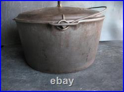 1920s GRISWOLD #13 BASTER DUTCH OVEN w LID TITE-TOP Cast Iron / Slant Logo RARE 1920s GRISWOLD #13 BASTER DUTCH OVEN w LID TITE-TOP Cast Iron / Slant Logo RARE