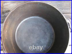 1920s GRISWOLD #13 BASTER DUTCH OVEN w LID TITE-TOP Cast Iron / Slant Logo RARE