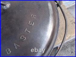 1920s GRISWOLD #13 BASTER DUTCH OVEN w LID TITE-TOP Cast Iron / Slant Logo RARE