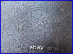 1920s GRISWOLD #13 BASTER DUTCH OVEN w LID TITE-TOP Cast Iron / Slant Logo RARE 1920s GRISWOLD #13 BASTER DUTCH OVEN w LID TITE-TOP Cast Iron / Slant Logo RARE