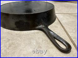 19th Century Cast Iron Skillet, Griswold/ERIE #11, Antique First Edition Pan