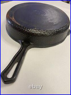 2008 Griswold CastIron Hinged Lid 10Size 8 Skillet with Hampered Texture
