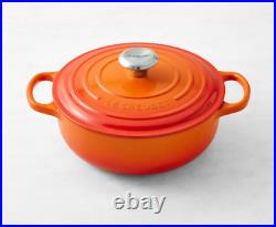 3.5 QT Le Creuset Enameled Cast Iron Signature Round Dutch Oven Brand New in Box