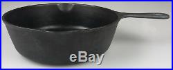 3 Deep MARTIN STOVE & RANGE CO #8 Cast Iron Chicken Fryer + LID Hamburger Logo