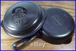 #3 Griswold Sm Logo SKILLET 709A Tear Drop & BUTTON Logo High LID 1093 Fantastic