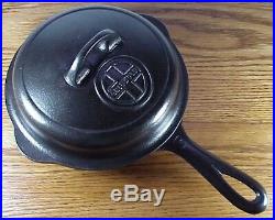 #3 Griswold Sm Logo SKILLET 709A Tear Drop & BUTTON Logo High LID 1093 Fantastic