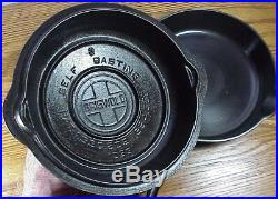 #3 Griswold Sm Logo SKILLET 709A Tear Drop & BUTTON Logo High LID 1093 Fantastic