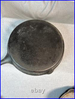 3 Piece Cast Iron Skillet Set Frying Pans Kitchen Cookware