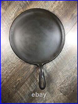 (3) Vintage Cast Iron Griddles