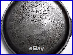 3 Vintage Wagner Ware Sidney Cast Iron Skillet Fry Pans #3 #5 #6
