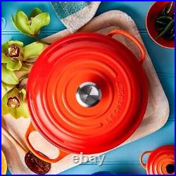 4.5 QT Le Creuset Enameled Cast Iron Signature Round Dutch Oven Brand New