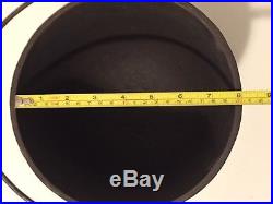 #6 Small Cast Iron Bean Pot Kettle 8 1/4 Outside Diameter