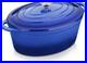 7.5 QT Enameled Oval Dutch Oven Pot with Lid, Cast Iron Dutch Oven with Dual Han