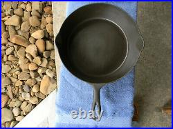 #9 ERIE by GRISWOLD, deep cast iron skillet, CHICKEN PAN, pn 733, VG, Cond, NR