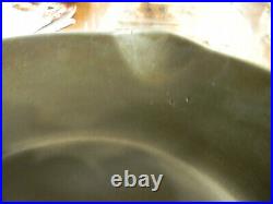 #9 ERIE by GRISWOLD, deep cast iron skillet, CHICKEN PAN, pn 733, VG, Cond, NR