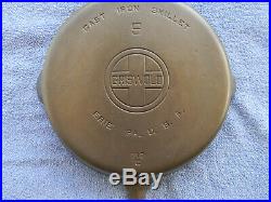 #9 Griswold, cast iron skillet, pn 710 C, BBL/EPU, EX, Cond, NR