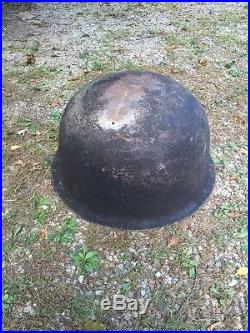 Antique Large Cast Iron Kettle Cauldron 38