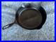 ANTIQUE No. 8 Cast Iron Skillet, WITH bottom heat ring, ERIE