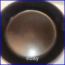 Ant. Griswold Skillet #6 Slant Logo Cast Iron Skillet 699 B With Heat Ring