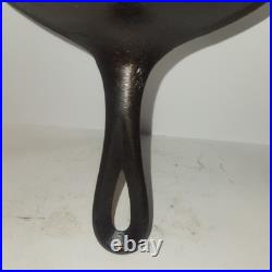 Ant. Griswold Skillet #6 Slant Logo Cast Iron Skillet 699 B With Heat Ring