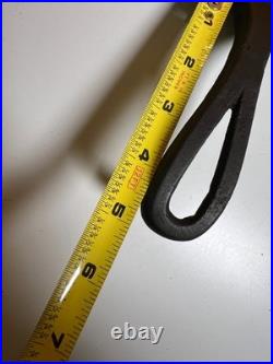 Antique 1800s Cast Iron Round Griddle Pan Skillet Gate Mark Heat Ring Restored