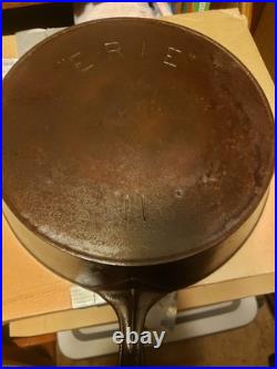 Antique 1880s hard To Find ERIE #11 Skillet