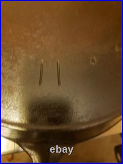 Antique 1880s hard To Find ERIE #11 Skillet